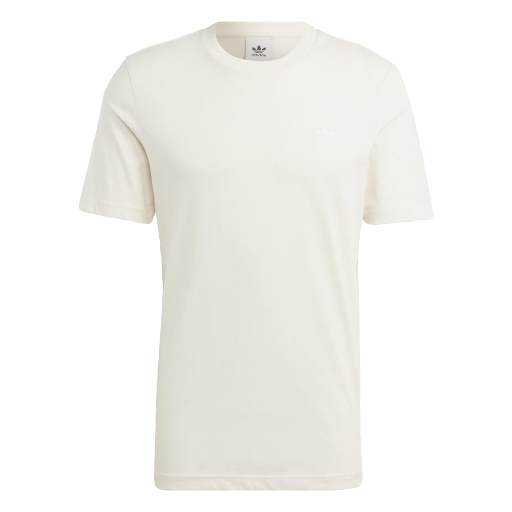 adidas Originals Men's Trefoil Essentials T-Shirt - Classic Cotton Crewneck Tee for Casual Wear, Street Style & Everyday Outfits