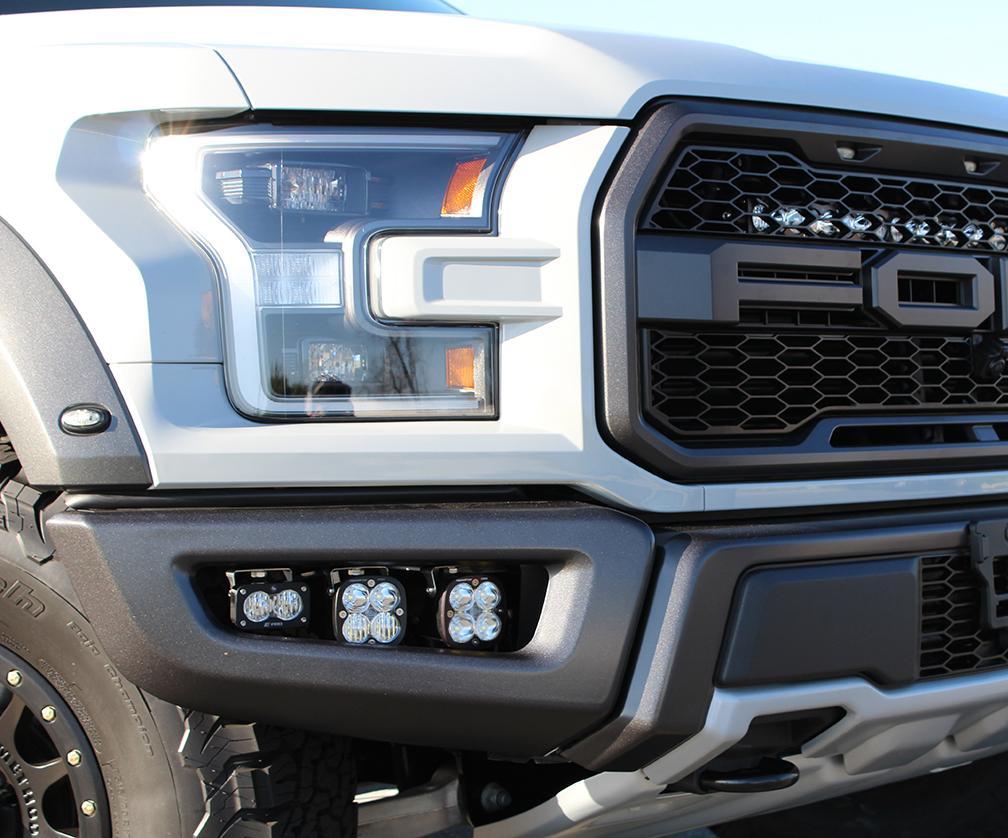 2017-2020 Ford Raptor Baja Designs Fog Pocket Kit - Off-Road LED Light Bar for Adventure & Night Driving