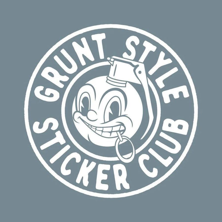 Grunt Style Sticker Club Subscription - Patriotic Military Stickers for Cars, Laptops & Gear | Monthly Sticker Pack for Veterans & Supporters | Perfect for DIY Projects, Gifts & Collecting