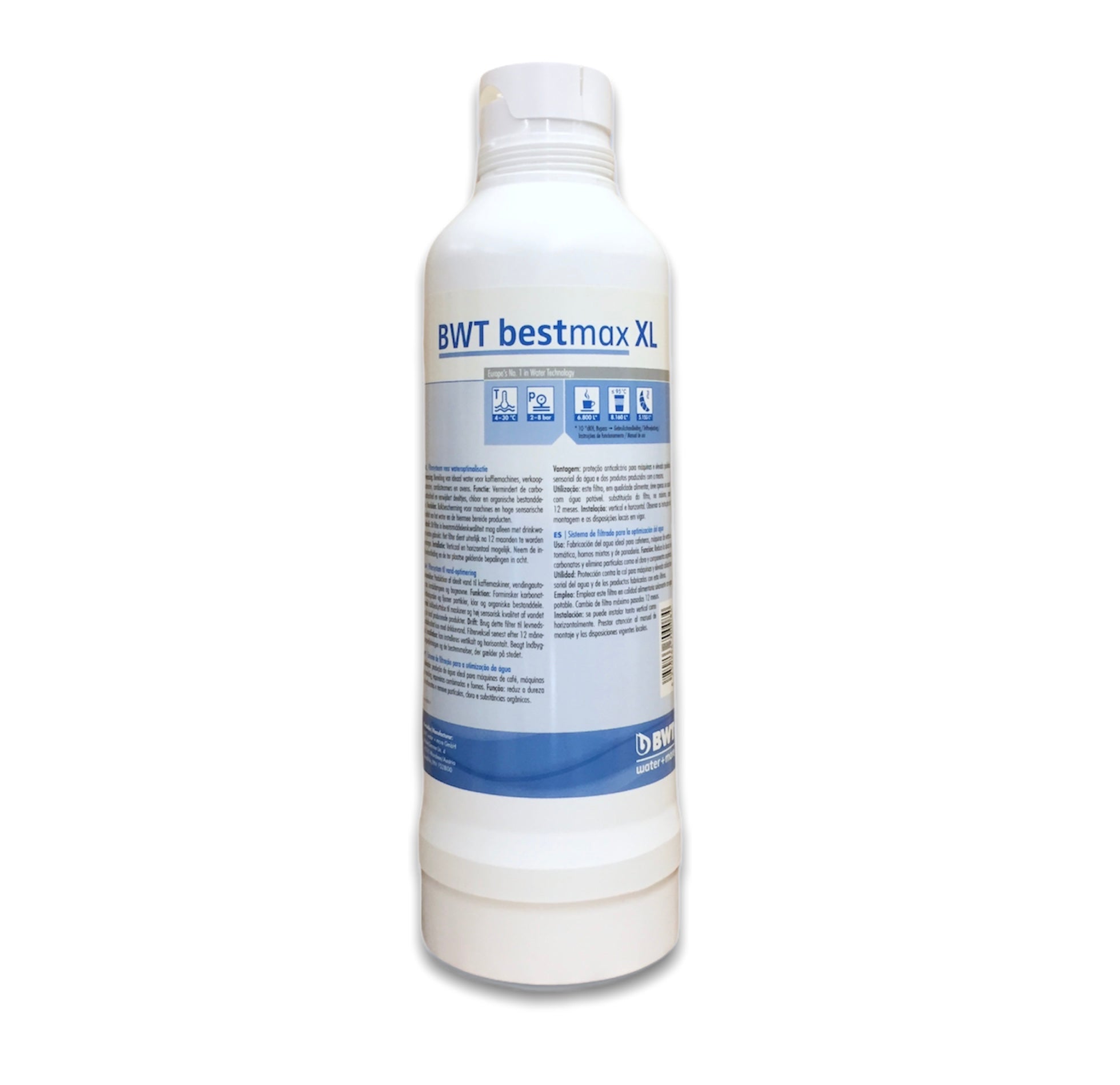 BWT Bestmax Water Filter Cartridges - Premium Replacement for Clean Drinking Water | Perfect for Home, Office & RV Use