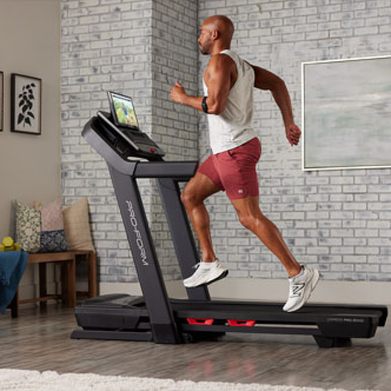 ProForm Carbon Pro 9000 Folding Treadmill - Premium Home Gym Equipment for Running & Walking | Perfect for Small Spaces & Cardio Workouts