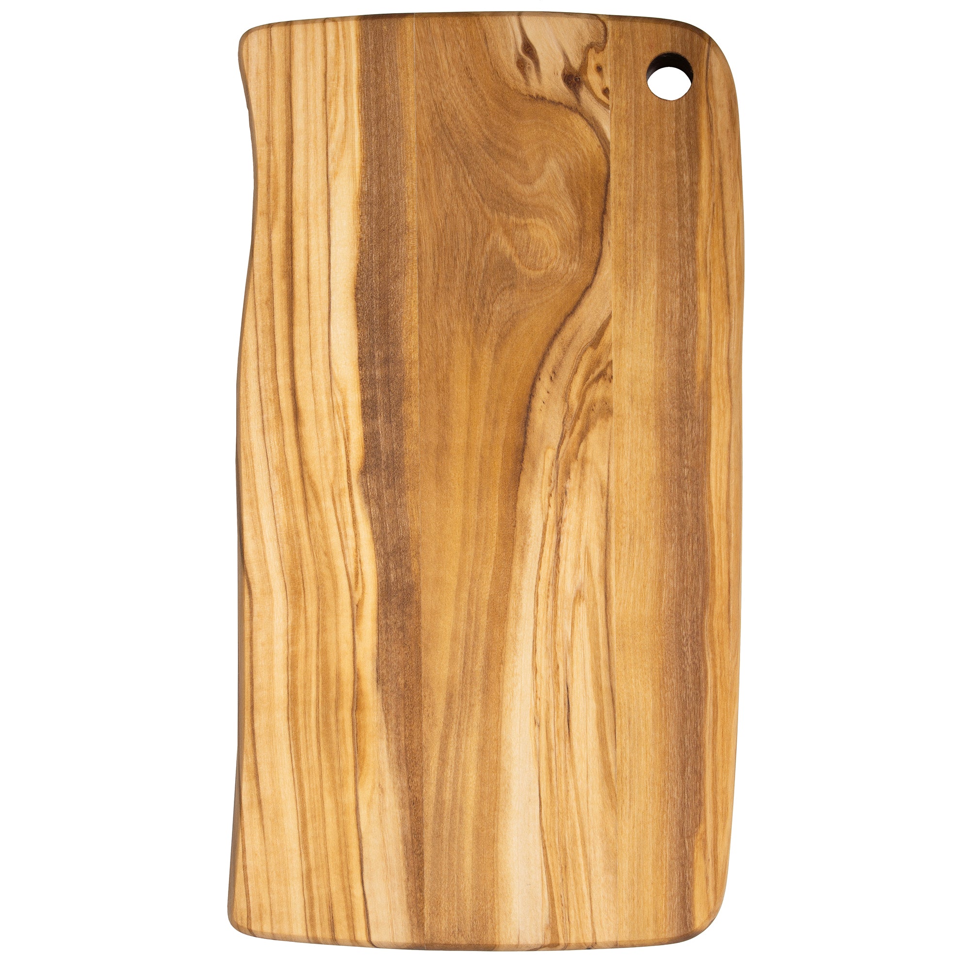 Premium Olive Wood Cutting Board & Serving Tray - Handcrafted Natural Wood Charcuterie Board for Cheese, Bread & Charcuterie - Perfect for Kitchen, Dining & Entertaining Gifts