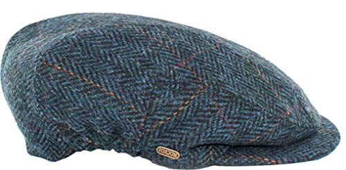 Blue Herringbone