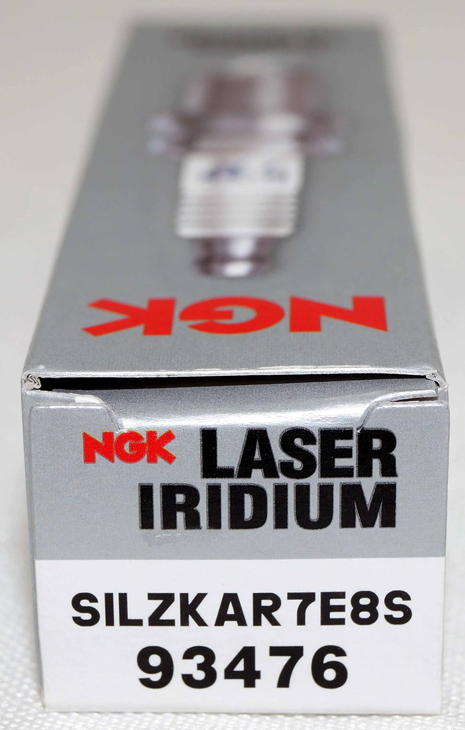NGK SILZKAR7E8S 93476 Iridium Spark Plug - Pack of 8 | High Performance Spark Plugs for Honda, Toyota, Lexus | Perfect for Engine Tune-Ups & Performance Upgrades
