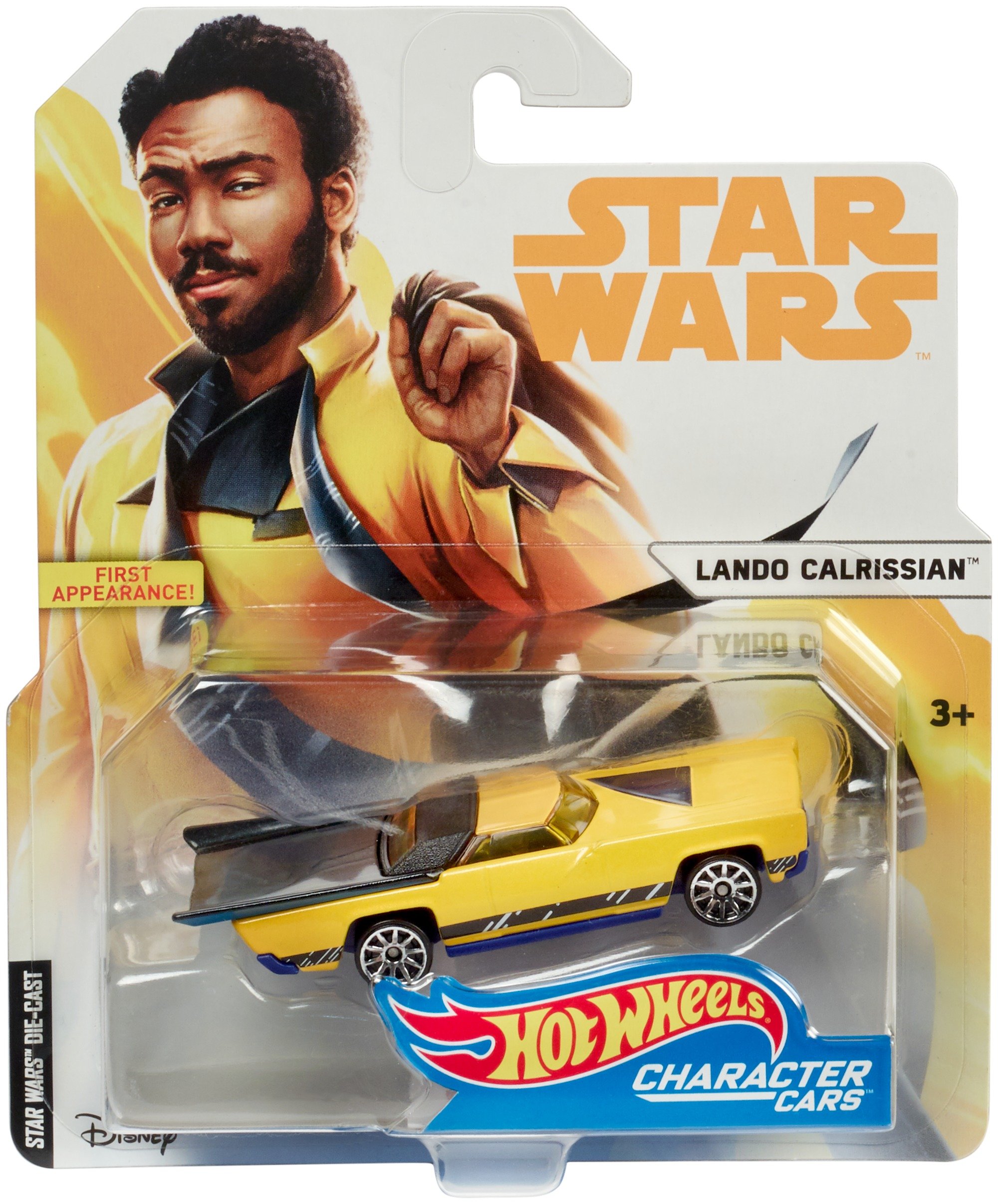 Hot Wheels Lando Calrissian Star Wars Vehicle - Die-Cast Toy Car for Kids & Collectors - Perfect for Play, Display & Gift Giving