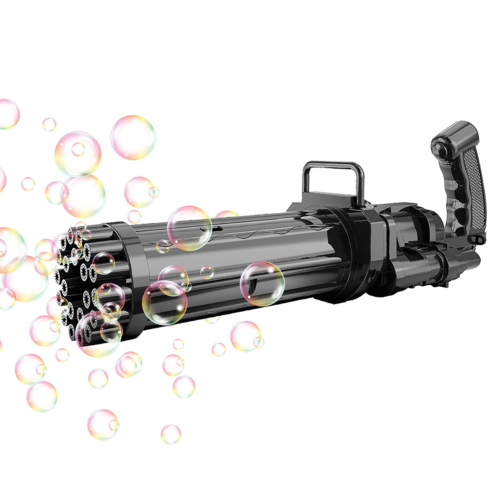 21-Hole Electric Bubble Machine Toy for Kids - Outdoor & Indoor Bubble Maker for Boys and Girls - Perfect for Summer Play, Birthday Parties, and Backyard Fun