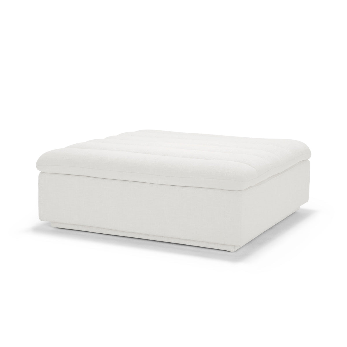 Byron Floating Ottoman - Modern Storage Footrest for Living Room, Bedroom & Office - Comfortable and Stylish Seating Solution