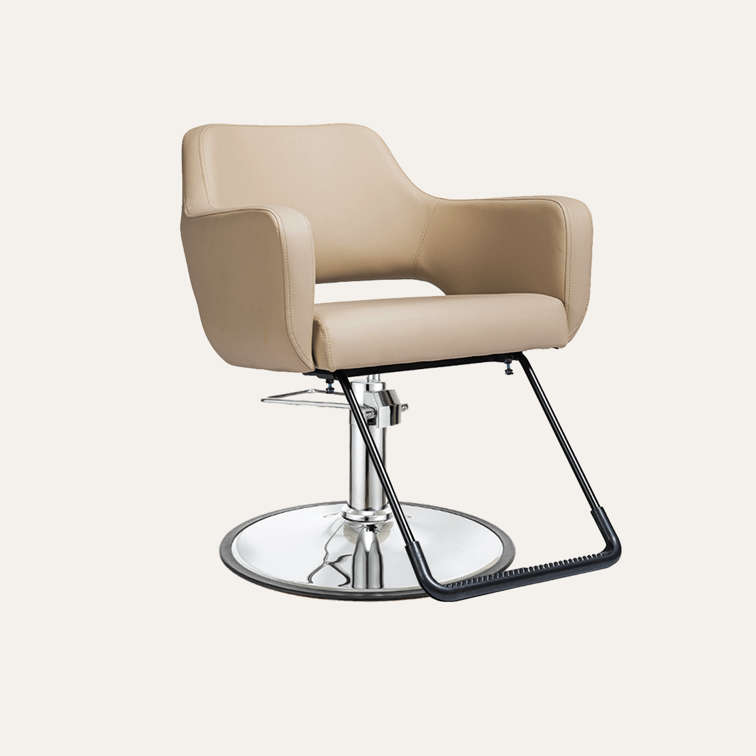 Stylish Salon Chair for Hair Styling & Barber Shop - Ergonomic & Durable Beauty Salon Furniture for Hairdressers & Clients - Perfect for Home Salons & Professional Beauty Spaces