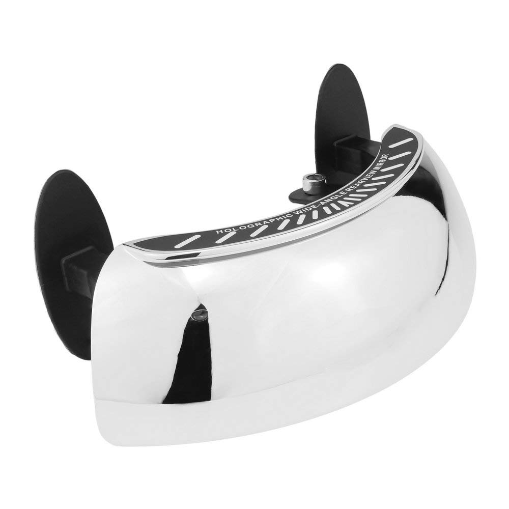 HEINMO 180 Degree Wide-Angle Motorcycle Mirrors - Safety Rearview Blind Spot Mirrors for Motorcycles, ATV, UTV & Scooters - Enhanced Visibility for Safe Riding