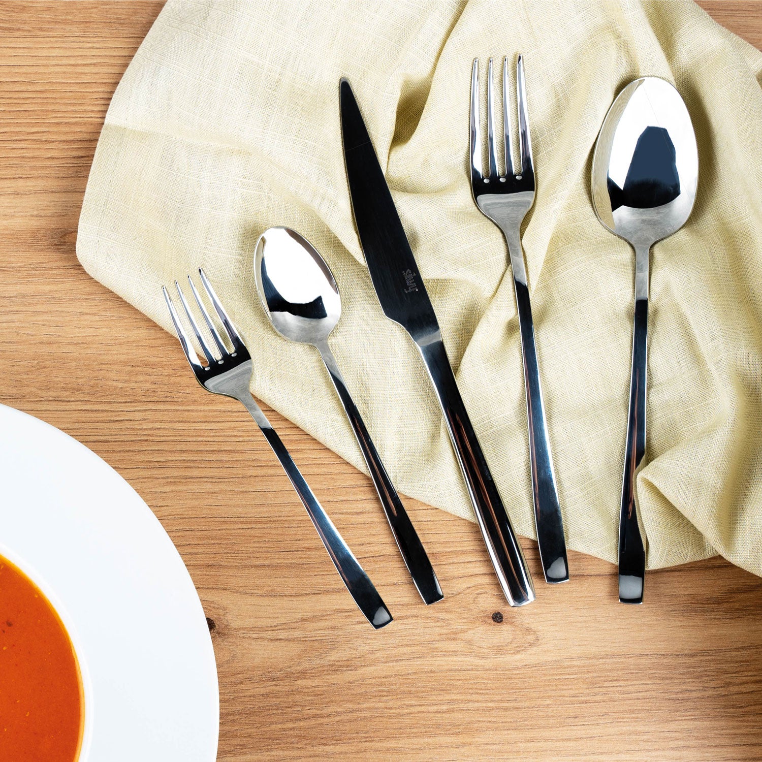 Premium Travel Cutlery Set for Couples - Lightweight & Compact Stainless Steel Utensils for Camping, Picnics, and Outdoor Adventures