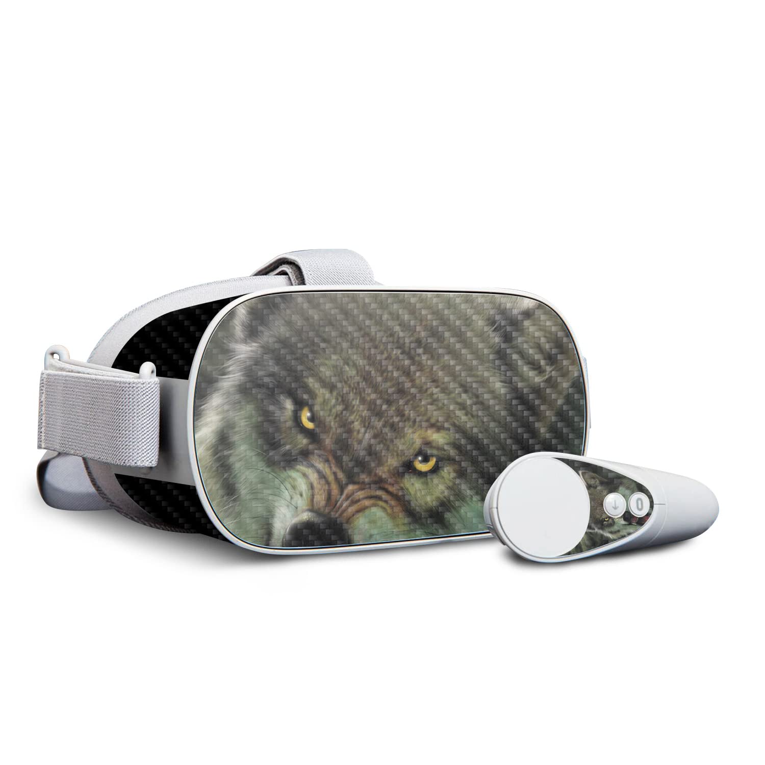 Premium Carbon Fiber Skin for Oculus Go - Night Breed Design | Protective & Durable Textured Cover | Easy to Apply, Remove & Change Styles | Made in USA | Perfect for Gaming, VR Protection & Customization