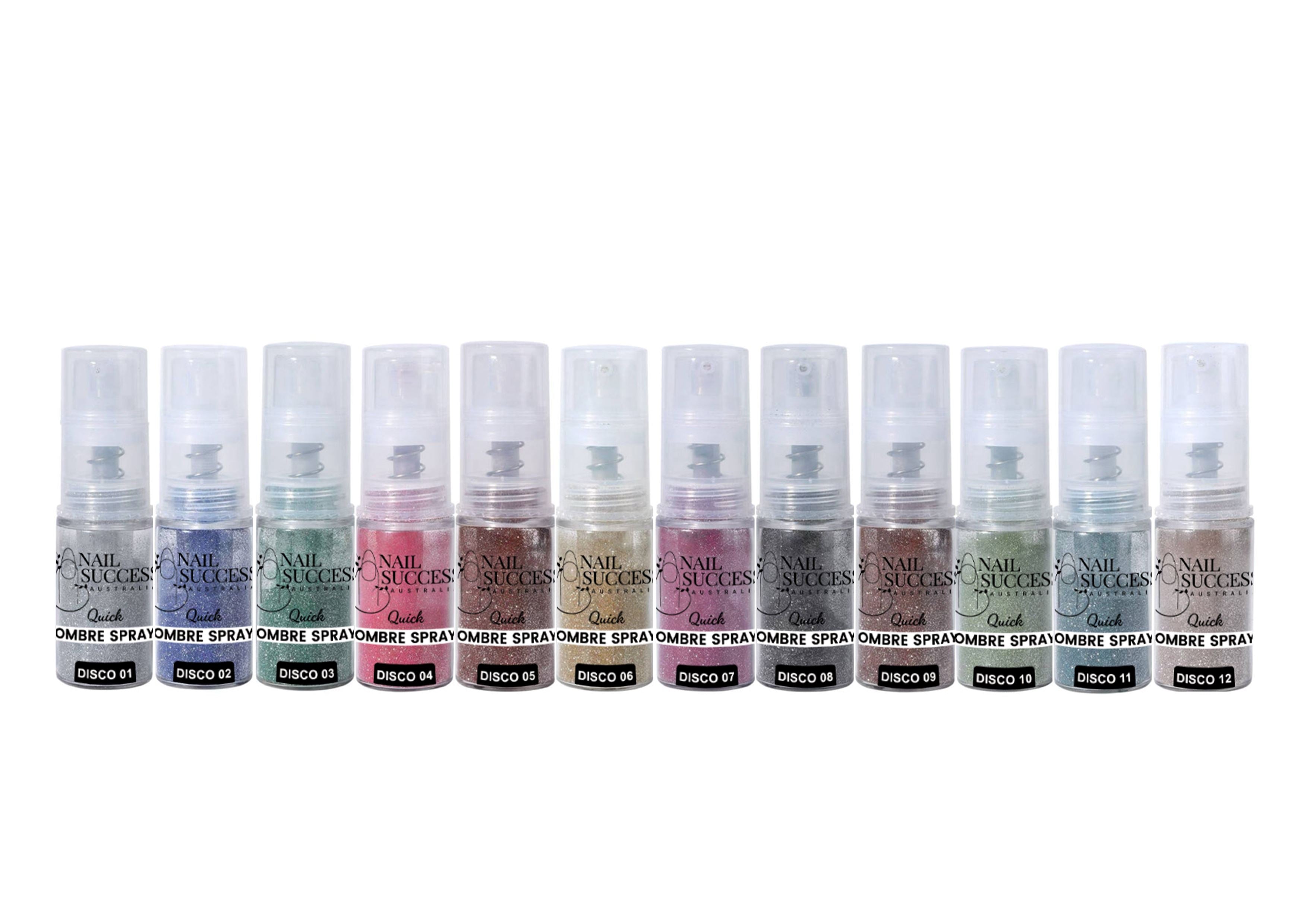 Disco Ombre Pigment Powder & Color Spray - Long-Lasting Metallic Shimmer for Hair, Body & Face | Perfect for Parties, Festivals & Cosplay