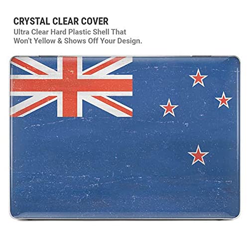 Skinit Protective Case & Skin for MacBook Pro 13-inch (2020) - New Zealand Flag Distressed Design | Durable Scratch-Resistant Cover | Perfect for Work, Travel & School