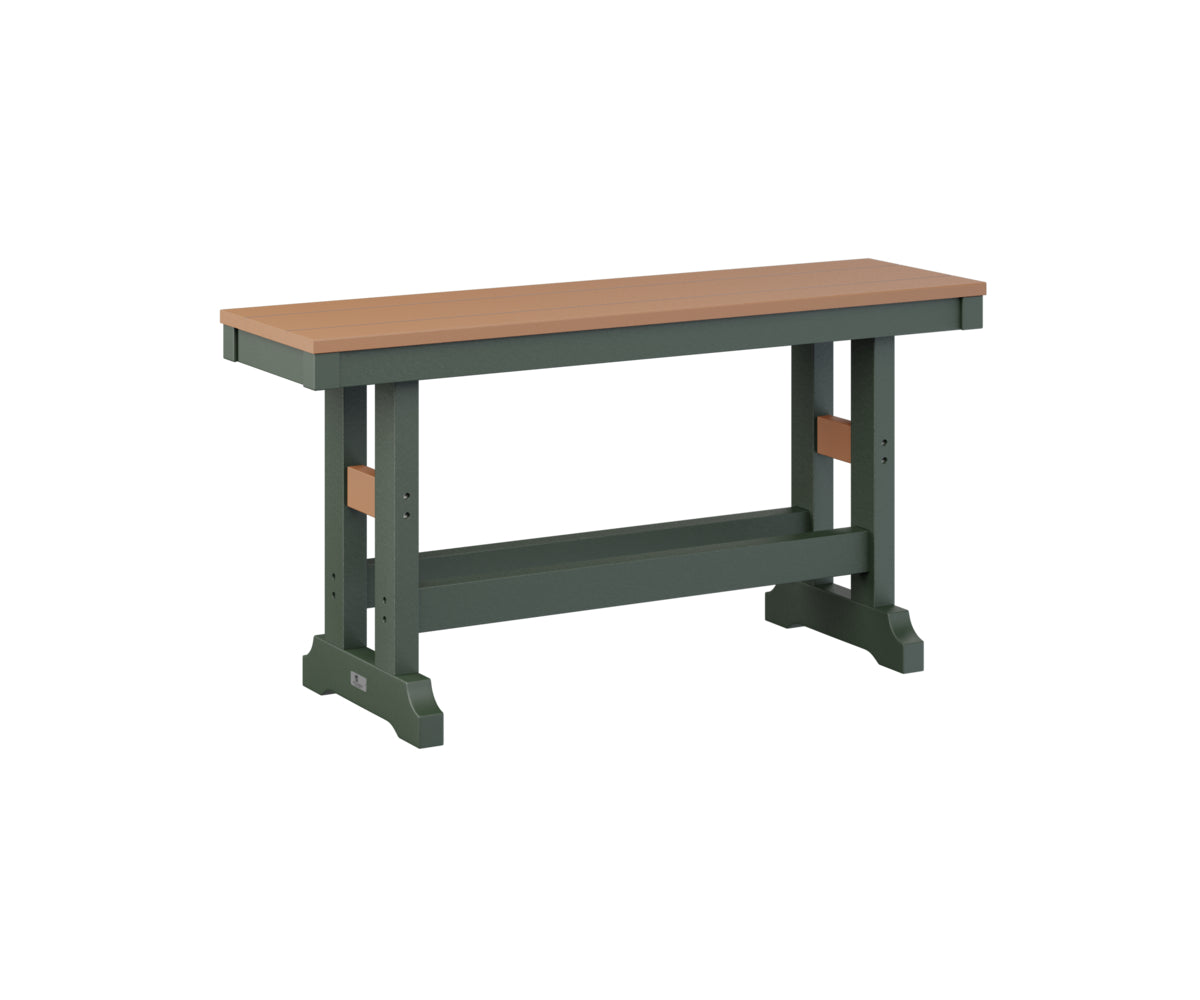 Berlin Gardens Garden Classic 44-Inch Dining Bench - Outdoor Patio Furniture for Backyard, Deck & Porch Seating