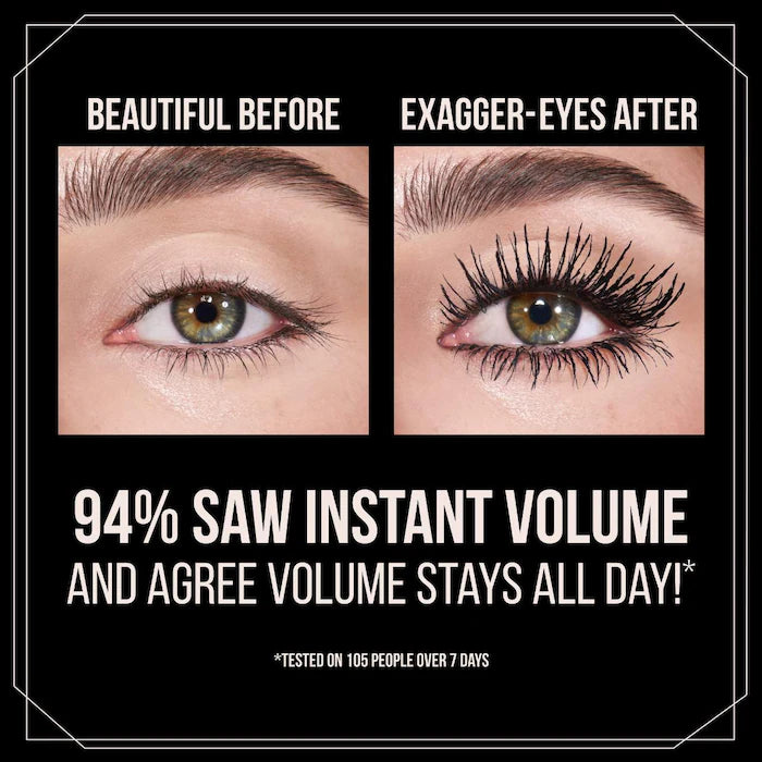 Charlotte Tilbury Exaggereyes Volumizing Mascara - Lengthening & Lifting for Dramatic Lashes | Perfect for Day to Night Makeup Looks