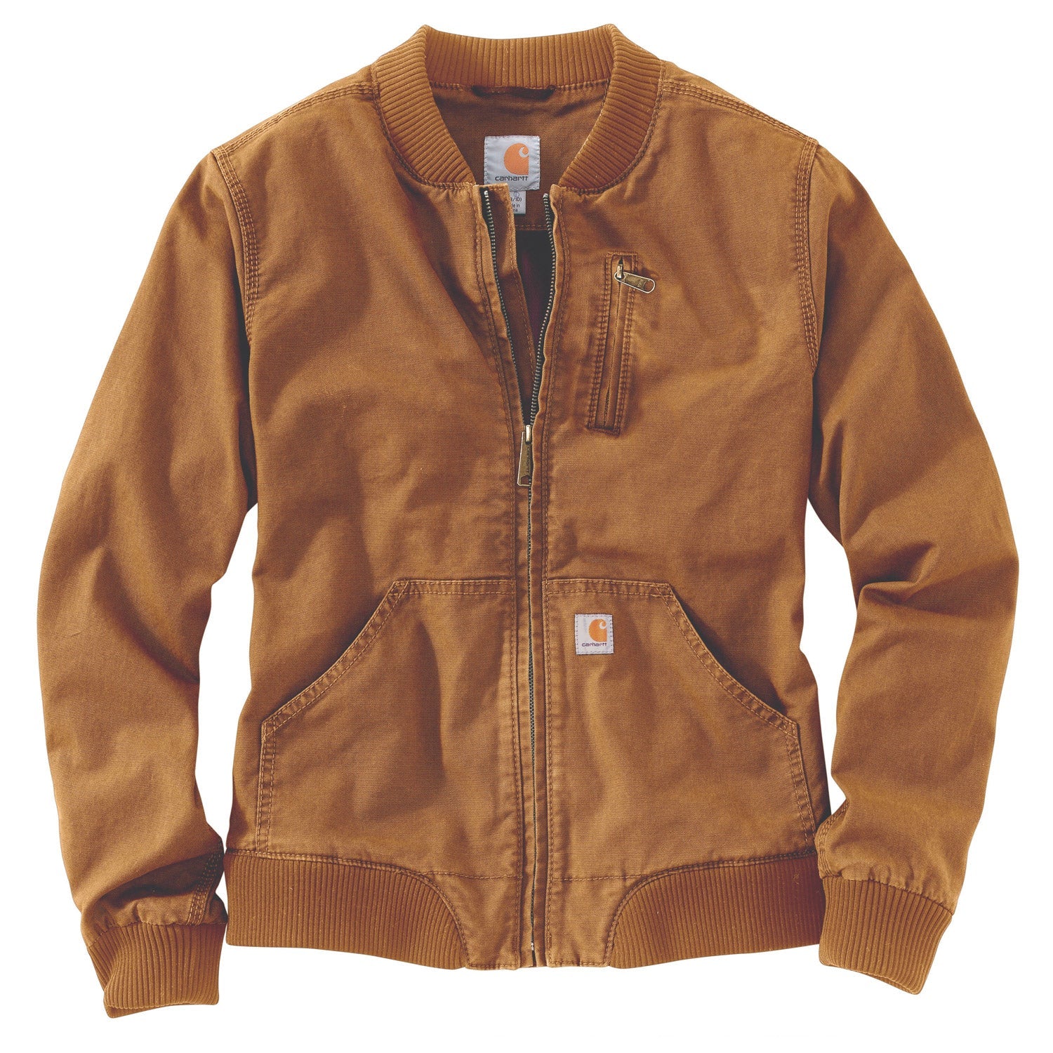Carhartt Women's Rugged Flex® Relaxed Fit Canvas Jacket - Durable Workwear for Outdoor Activities, Hiking & Casual Wear