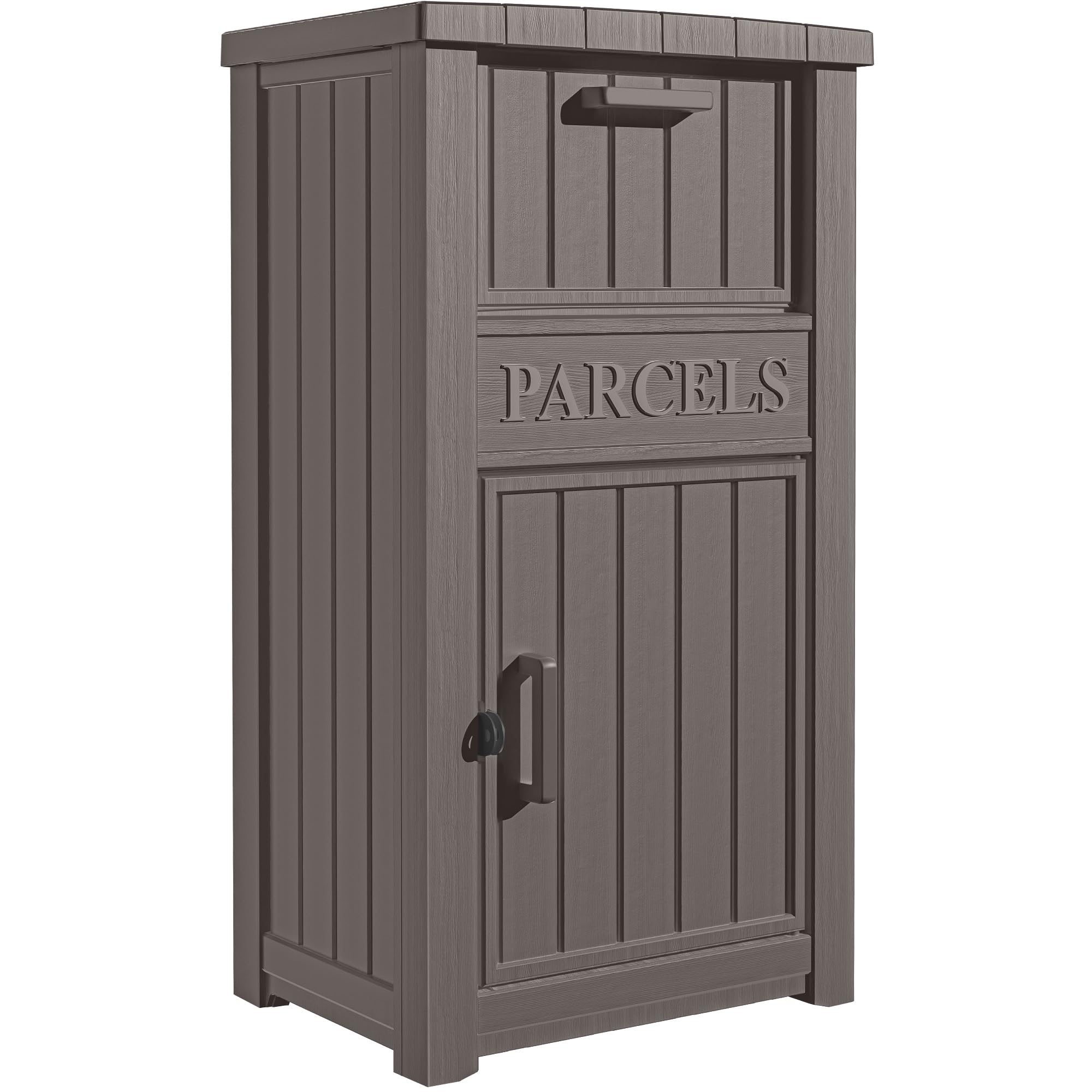 Extra Large Lockable Waterproof Package Drop Box - Secure Anti-Theft Outdoor Parcel Delivery Box for Porch, Yard & Curbside | Perfect for Online Shopping Deliveries & Package Security