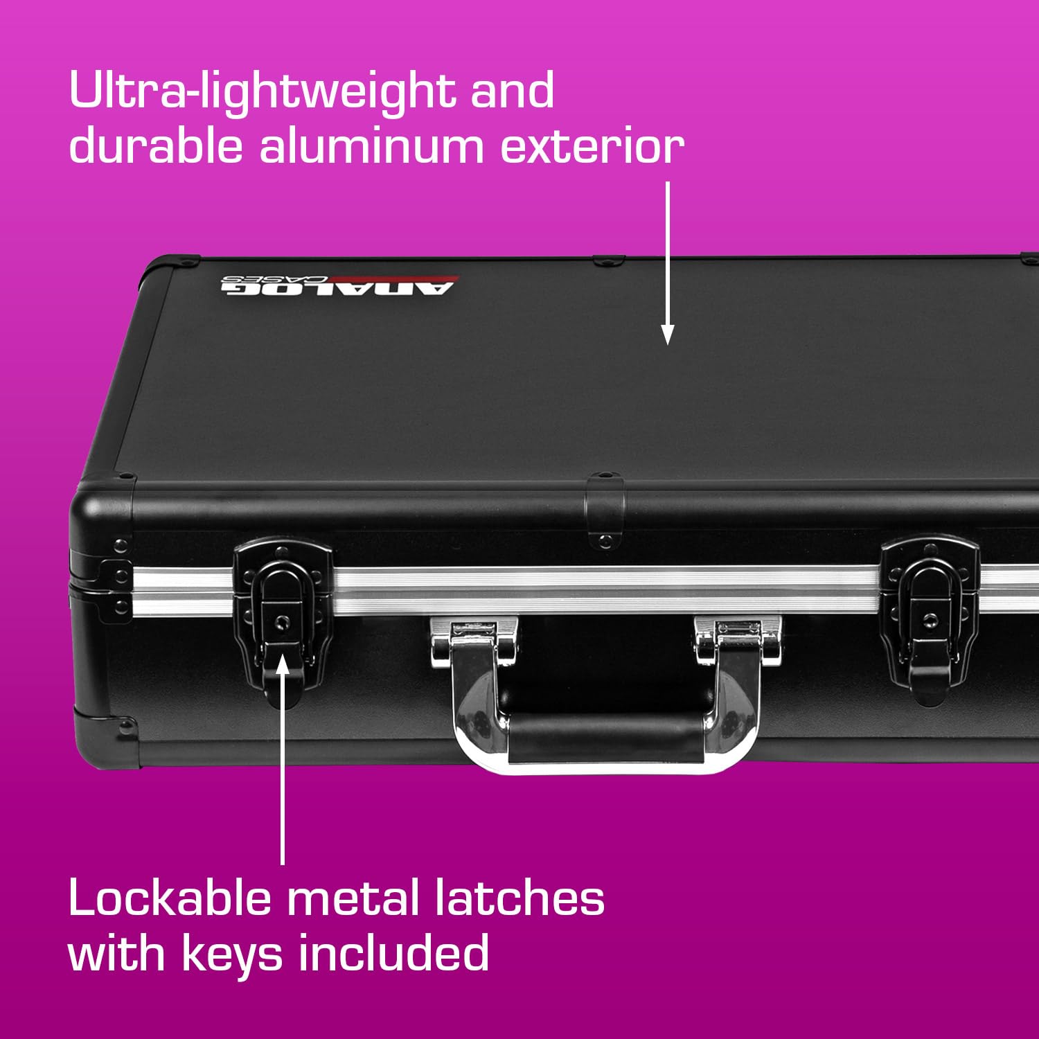 Novation Bass Station II & AFX Station Hard Case - Ultra-Lightweight UNISON Protective Cover for Analog Synths | Perfect for Studio, Live Performances & Travel