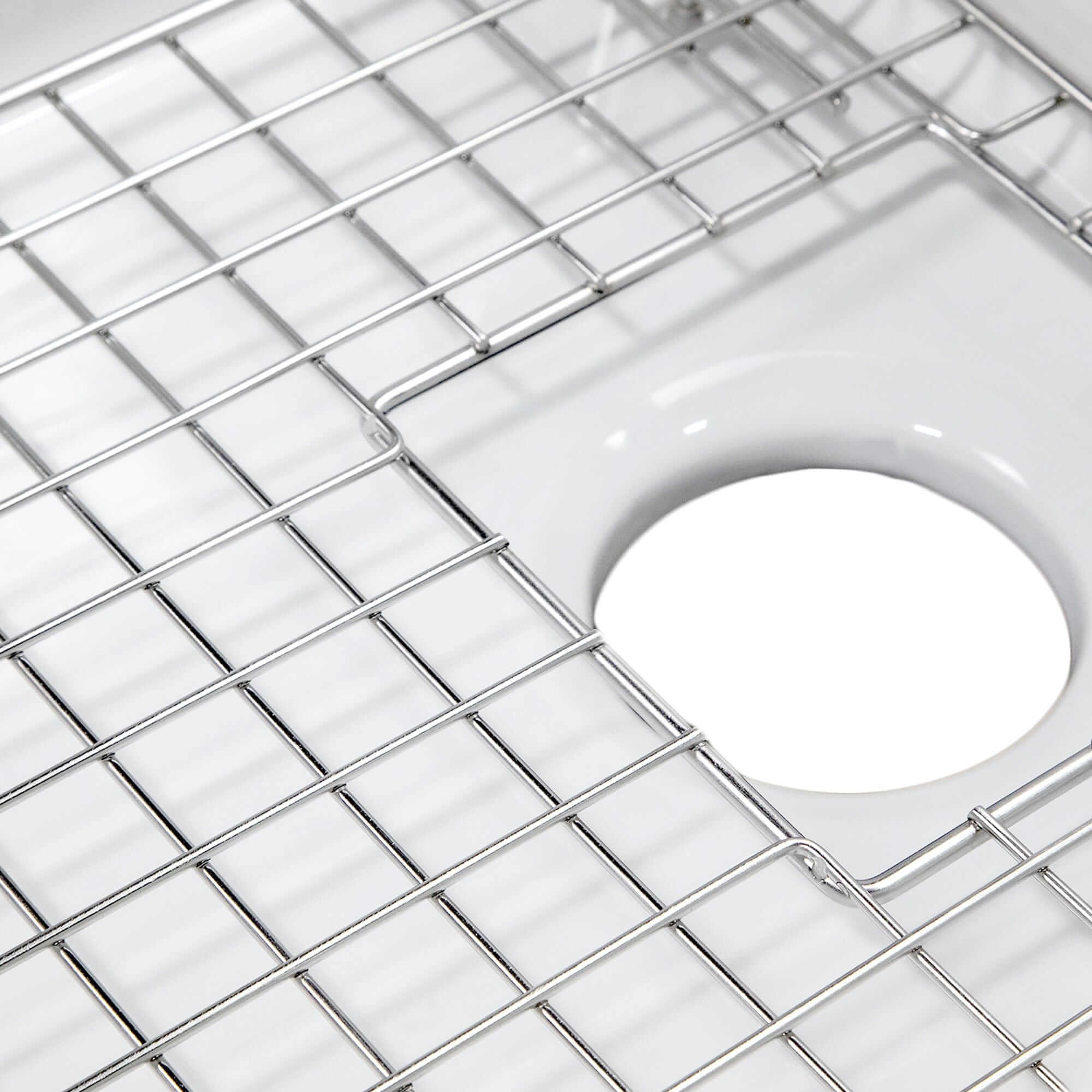 Nantucket Small Stainless Steel Bottom Grid BG WF3320 - Durable Kitchen Sink Strainer for Easy Drain Cleaning & Food Scrap Collection