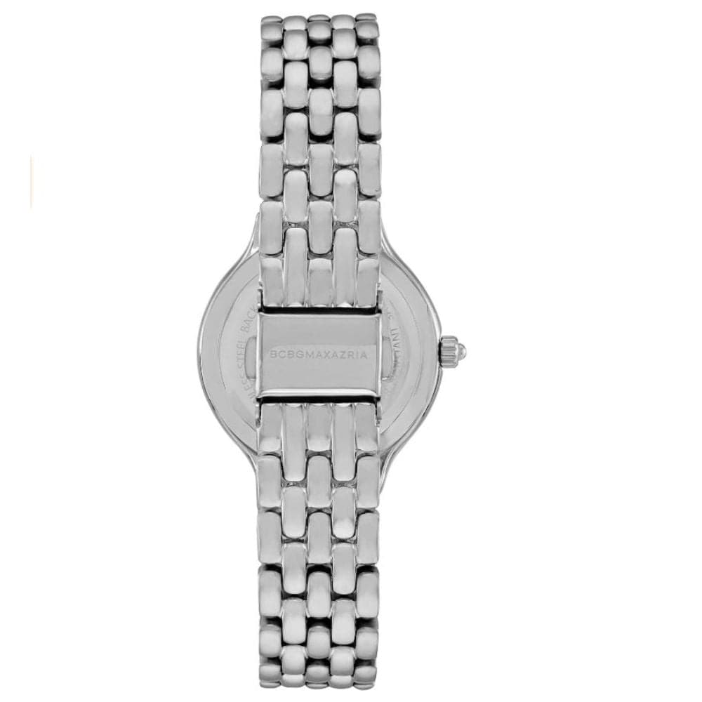 BCBGMAXAZRIA BG50999006 Women's Luxury Fashion Watch - Elegant Stainless Steel Bracelet & Crystal Accents for Everyday Wear & Special Occasions