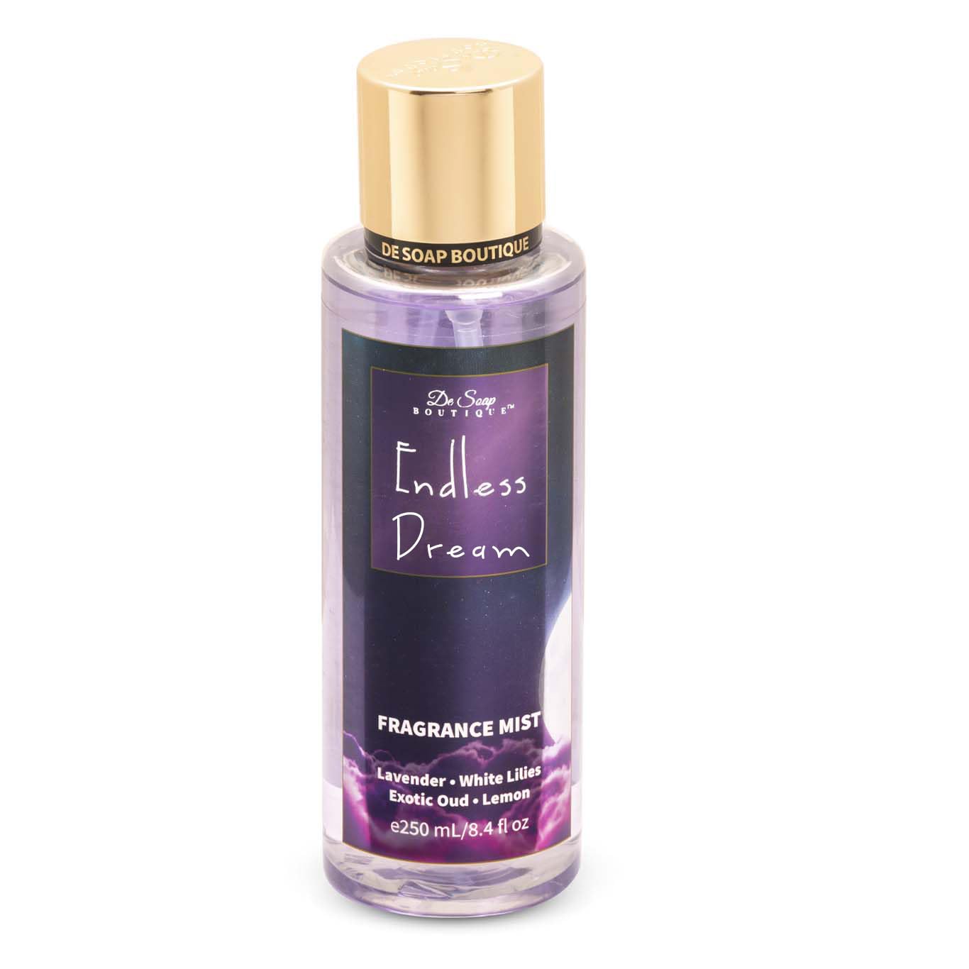 De Soap Boutique Exotic Fragrance Body Mist - Endless Dream Perfume Spray for Women | Long Lasting Moisturizing Body Spray | Perfect for Daily Use, Gym, Travel & Special Occasions