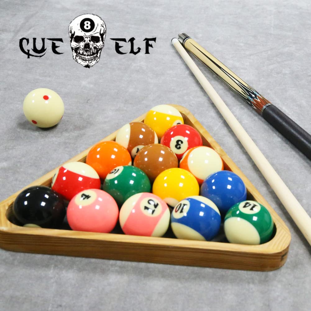 Professional 2-1/4 Inch Billiard Ball Set - 16 Pool Balls for Tournament & Home Game Tables | Perfect for Bars, Game Rooms & Pool Halls