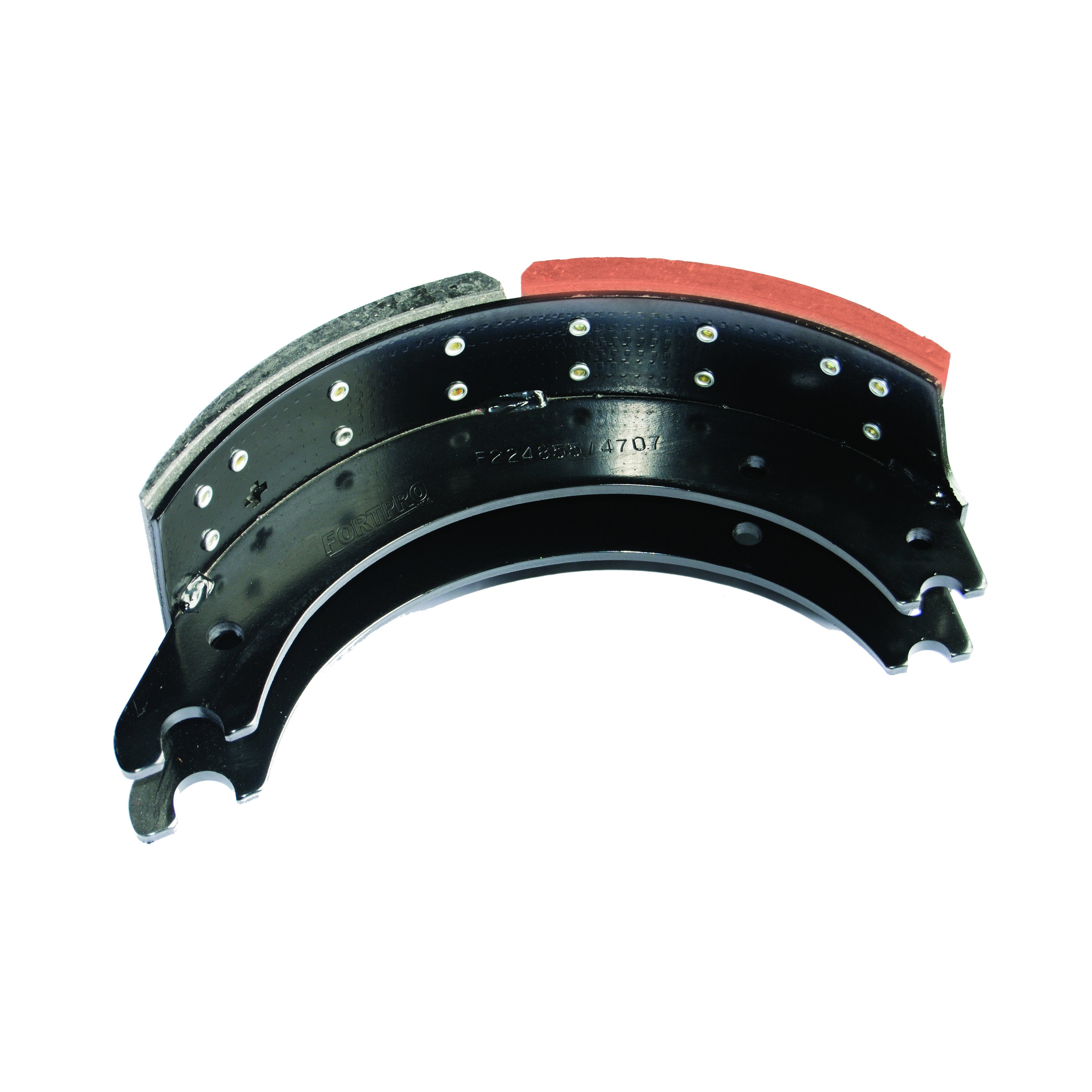 Fortpro 4707Q Heavy Duty Rear/Trailer Brake Shoes - 23K GAWR, 16.5