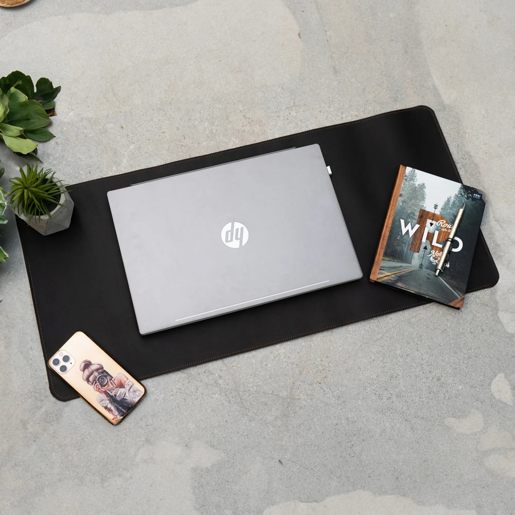 Premium Large Desk Pad Protector - Non-Slip Mouse Pad & Writing Surface for Office, Home, Gaming (36x18in) - Perfect for Workstations, Desks, and Home Offices