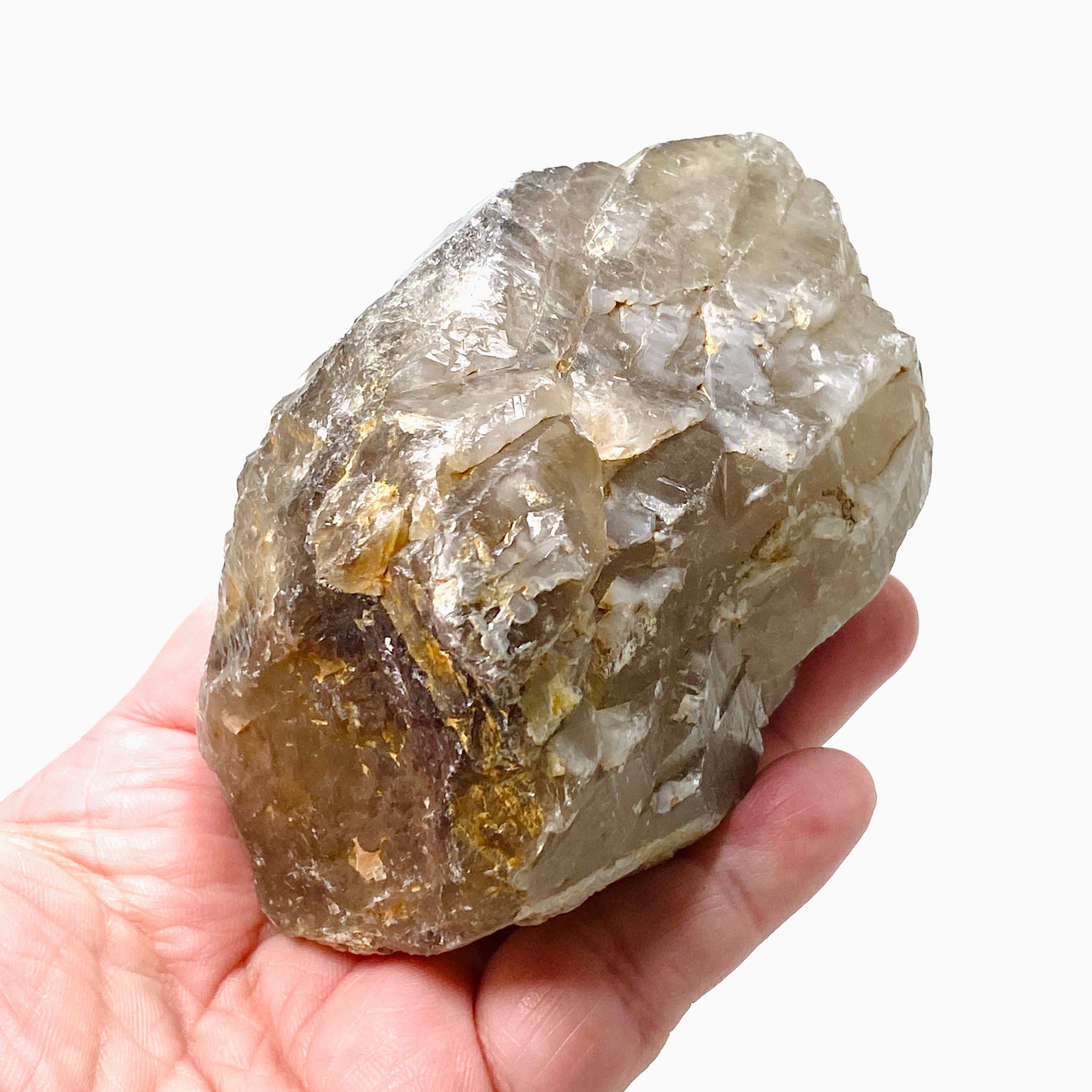 Natural Smokey Quartz Crystal SQC 03 - Healing Stone for Meditation, Chakra Balancing & Home Decor | Perfect for Spiritual Healing, Jewelry Making & Energy Work