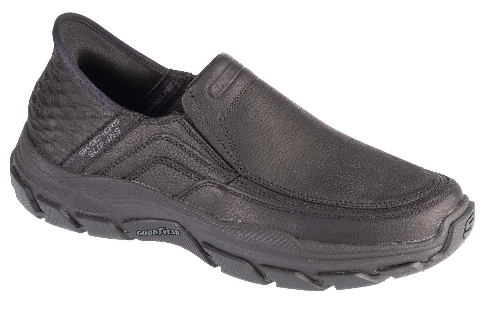 Skechers Men's Respected Elgin Hands-Free Slip-On Loafers - Comfortable Casual Shoes for Walking, Work & Travel | Easy On/Off Slip-In Design for Busy Professionals