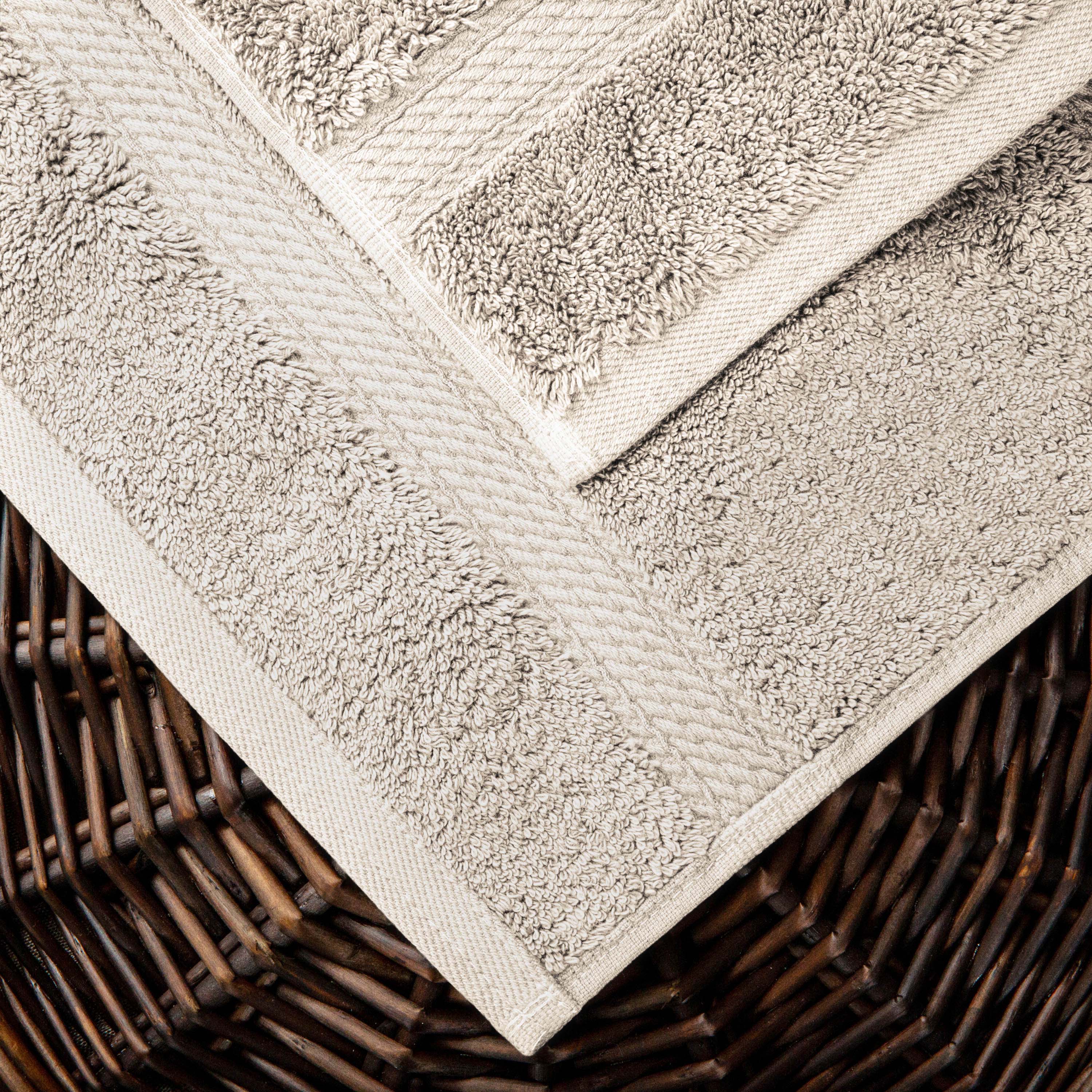Premium Egyptian Cotton Plush Heavyweight Towel Set - 10 Piece Ultra Absorbent Luxury Bath Towels for Spa, Hotel & Home Use