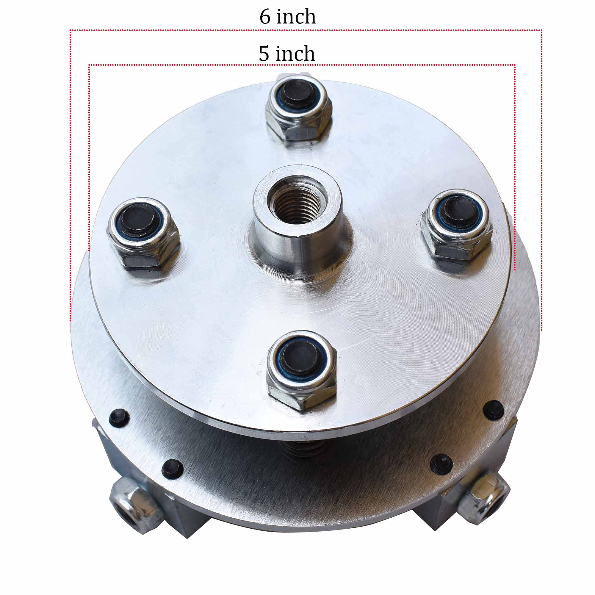 6 Inch Bush Hammer Tool for Angle Grinder - 5/8