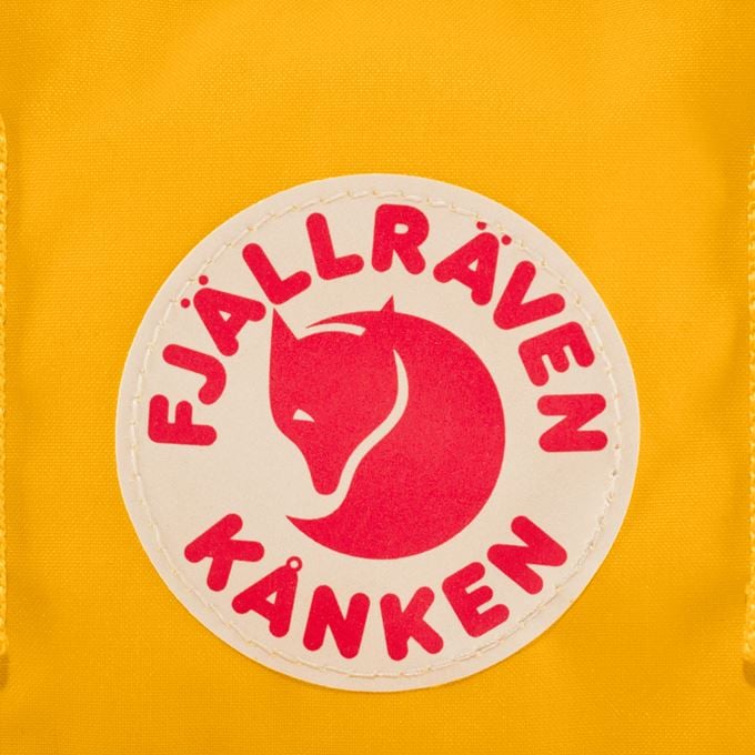 Fjallraven Kanken Mini Backpack - Lightweight Waterproof Daypack for Women & Men, Perfect for School, Travel & Outdoor Adventures | Kantarell Color