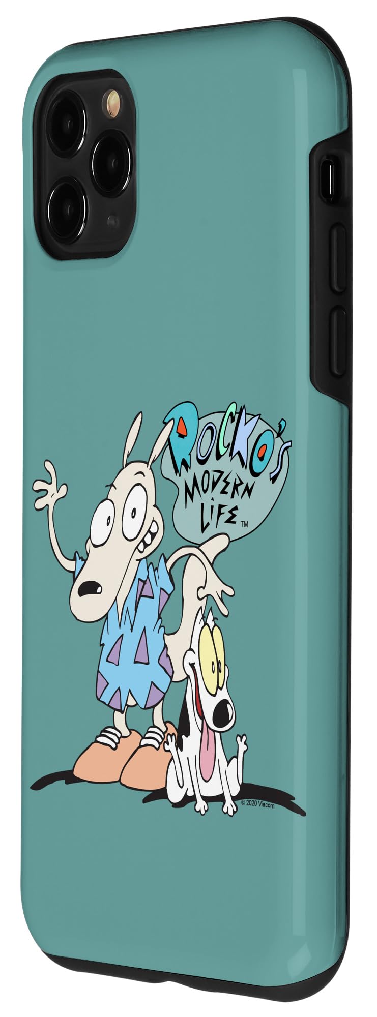 iPhone 11 Pro Max Case - Rocko's Modern Life Rocko & Spunky Design | Protective Phone Cover for iPhone 11 Pro Max | Perfect for Fans, Daily Use & Gift Giving