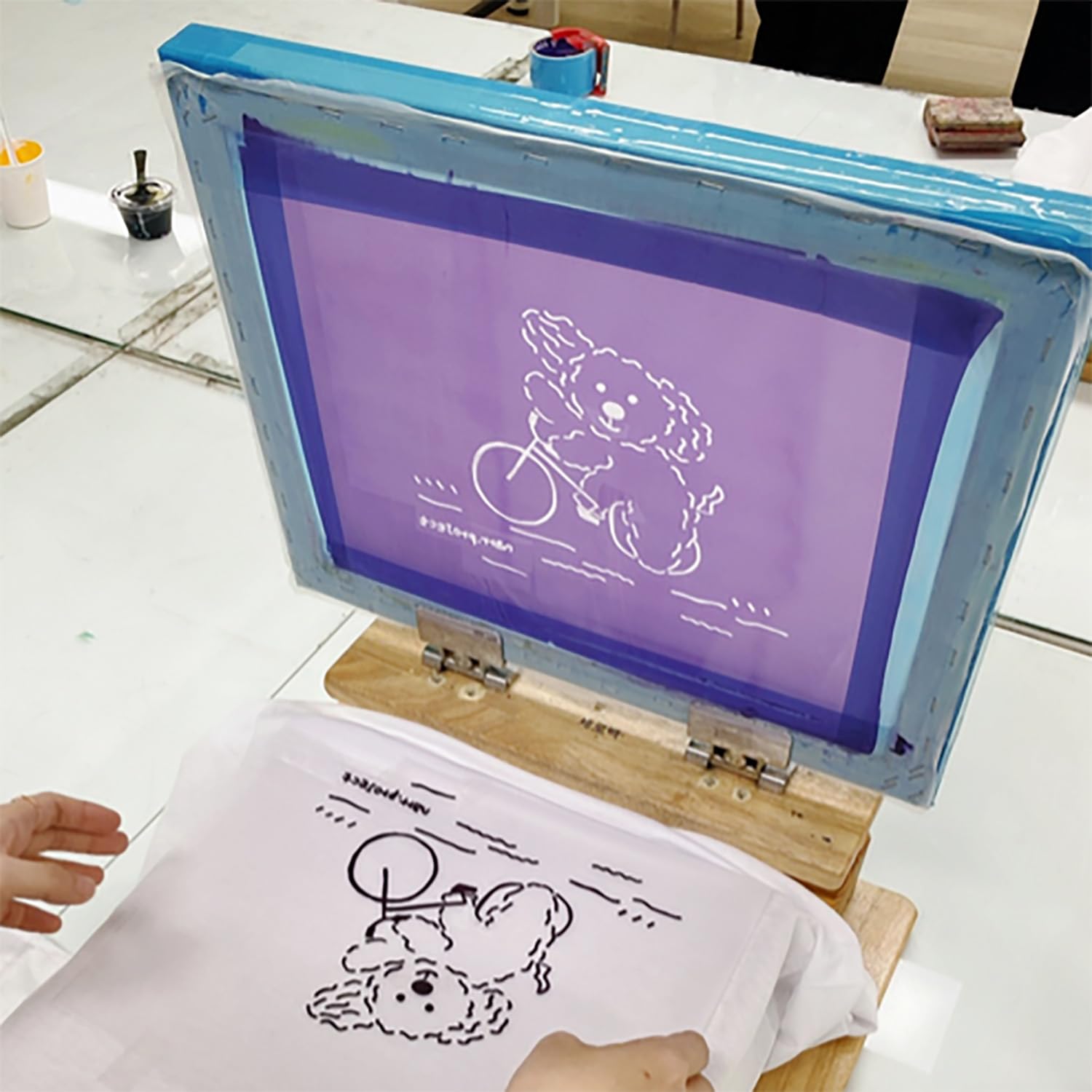 Custom Preburned Silk Screen Printing Frames 20