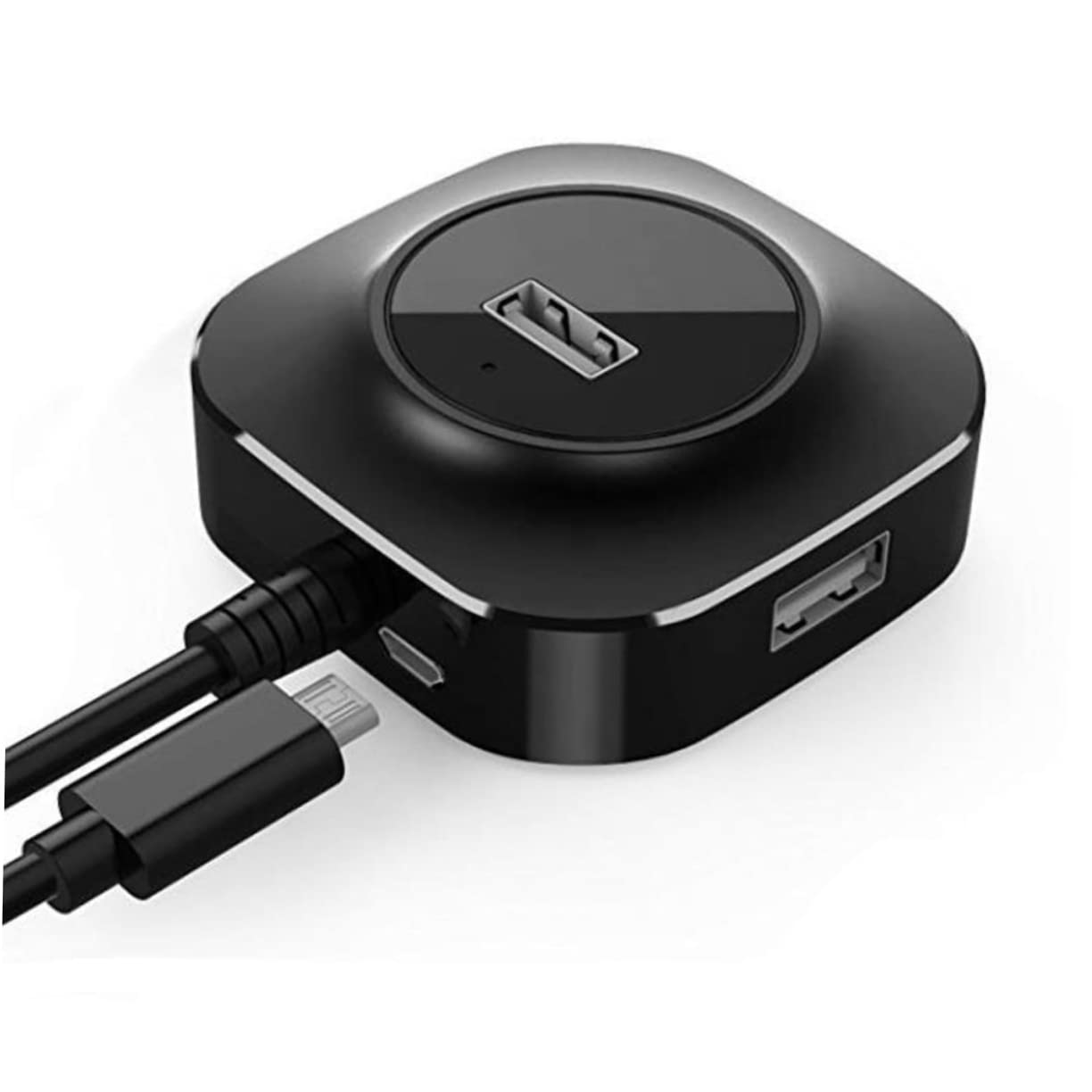 UKCOCO 2-Pack USB Hub with 4 Ports - USB A Splitter, Extender & Multi Charger Adapter for Laptop, PC, Mac - Perfect for Home Office, Gaming & Charging Multiple Devices