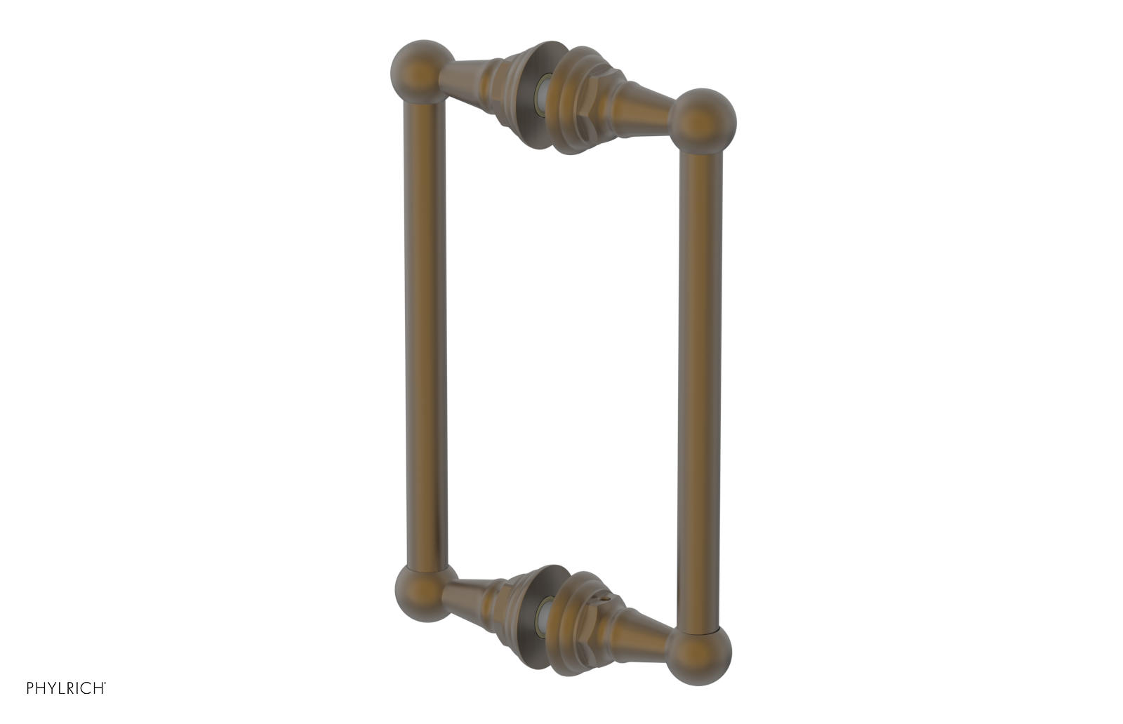 Hex Traditional 8 Double Sided Shower Pull 500 93 08 - Premium Bathroom Hardware for Easy Shower Door Operation - Perfect for Modern and Classic Bathroom Designs