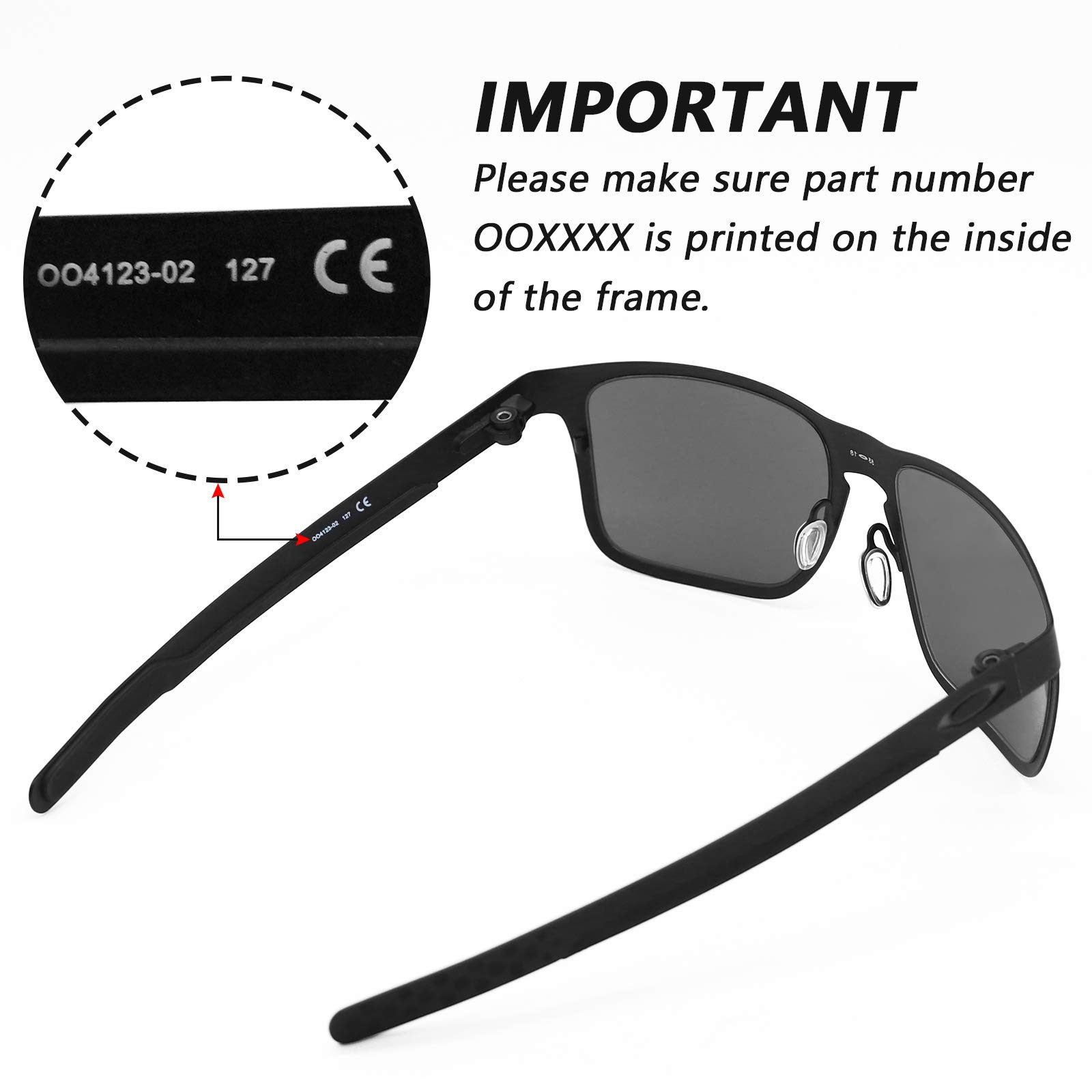 Polarized Replacement Lenses for Oakley Fives Squared Sunglasses - Iron Brown | UV Protection & Anti-Glare | Perfect for Driving, Fishing & Outdoor Sports