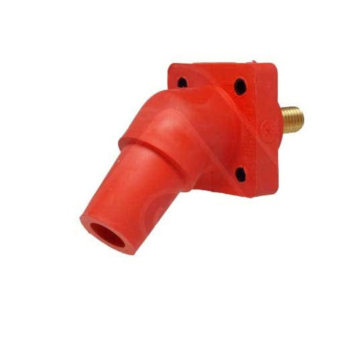 Crouse Hinds Cam Lok 45 Degree Panel Mount with Threaded Post - 400 Amp Max Series 16 - Ideal for Industrial Electrical Panels & Power Distribution Systems