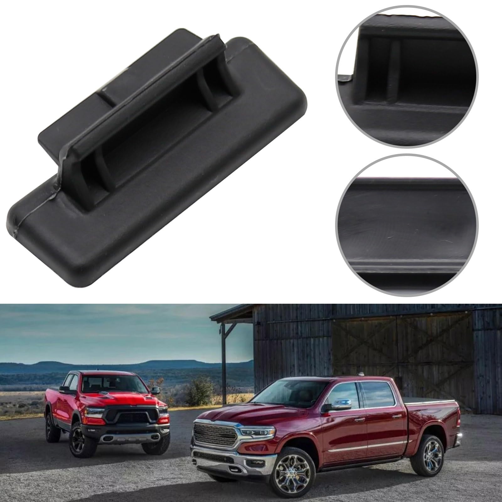 Dodge Ram 1500 2500 3500 4500 5500 Rear Sliding Window Lock Latch Replacement - OEM 05093518AA & 5093518AA - Perfect for Secure Truck Windows & Off-Road Adventures