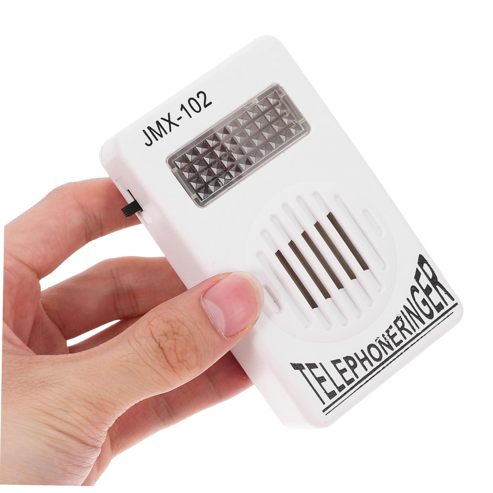 Veemoon Landline Phone Ring Amplifier - Boost Call Volume for Louder Ringer | Hearing Aid Device for Elderly & Hard of Hearing | Home & Office Use