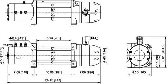 COMEUP SEAL Gen2 16.5rs Winch with Synthetic Rope & Wireless Remote - Heavy Duty Off-Road Recovery for Jeep, Truck, SUV