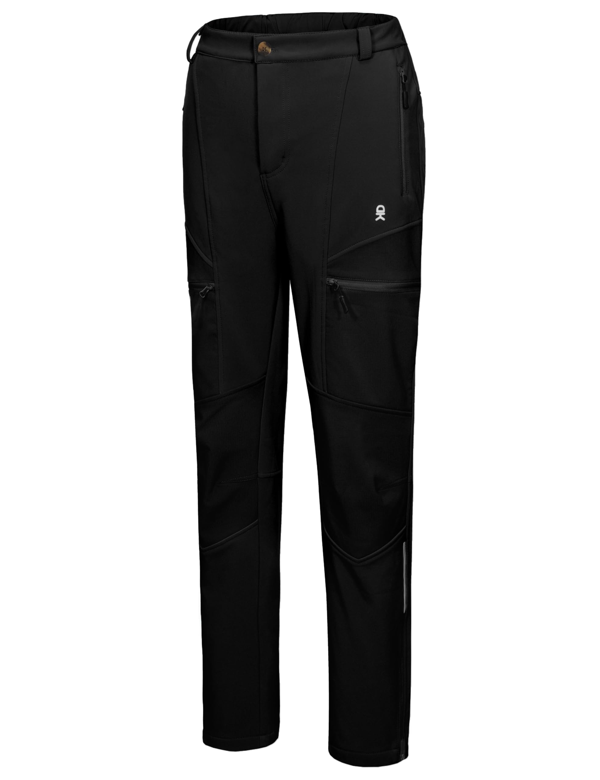 Little Donkey Andy Women's Ski Softshell Pants - Windproof Winter Snow Pants for Skiing & Snowboarding - Water-Resistant Thermal Insulated Hiking Pants for Cold Weather Outdoor Activities