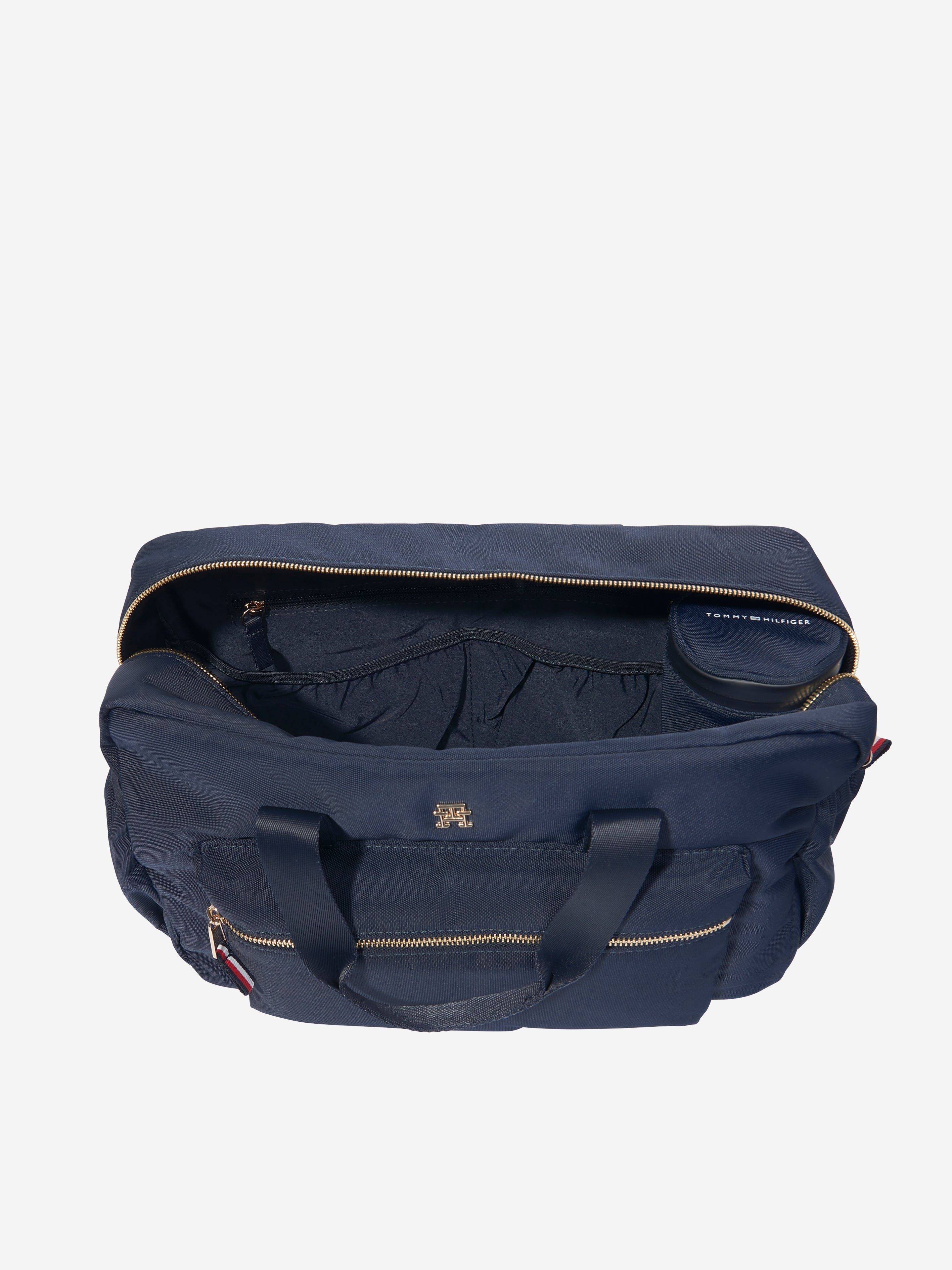 Premium Navy Baby Changing Bag - 37cm Diaper Backpack for Parents, Waterproof & Spacious with Insulated Bottle Pockets | Perfect for Travel, Daycare & On-the-Go Parenting