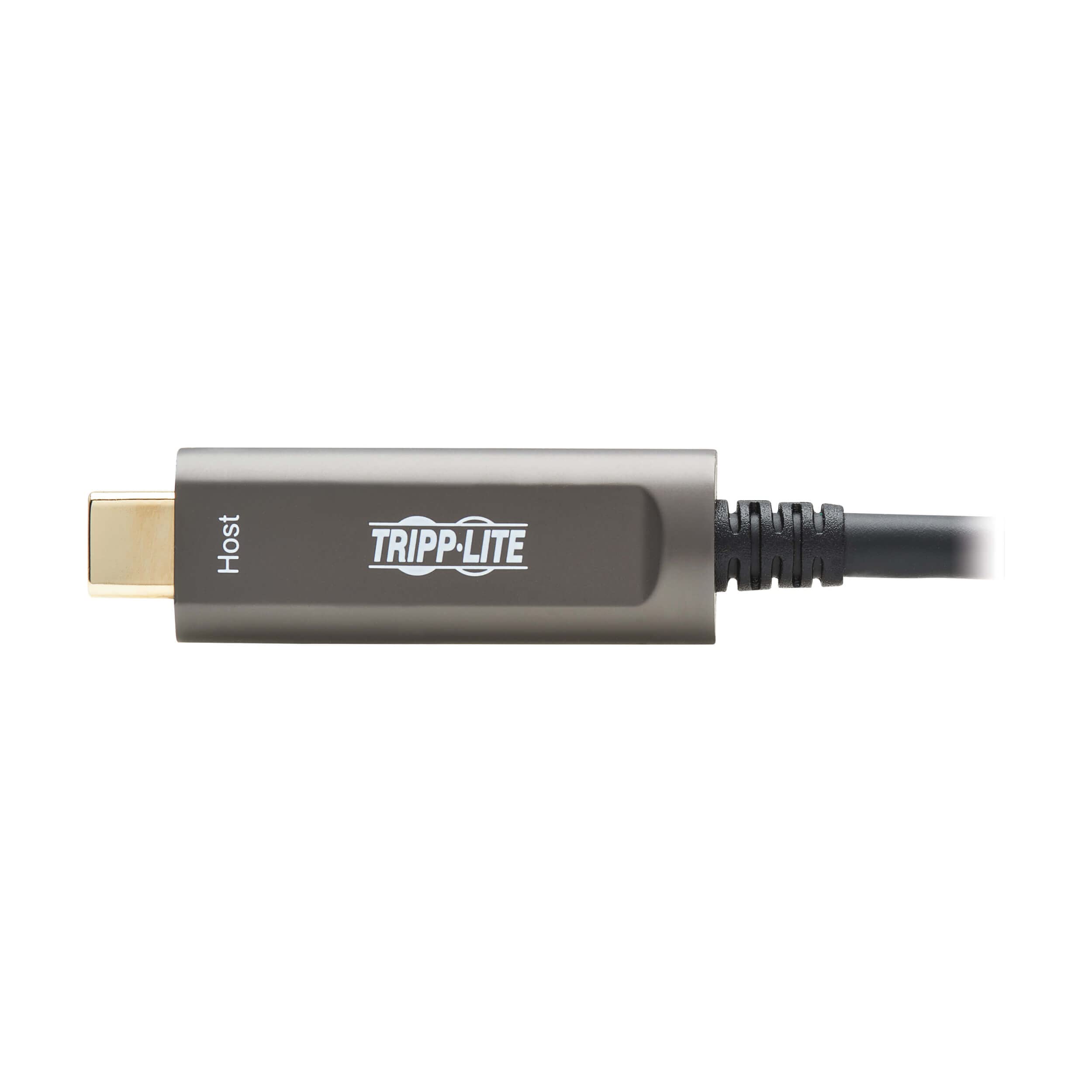 Tripp Lite USB-C Fiber Optic Cable 10Gbps High Speed Data Transfer | USB 3.2 Gen 2 Active Optical Cable | Male to Male Connector | 33ft/10m Plenum Rated for In-Wall Installation | Backward Compatible | 3-Year Warranty (U420F-10M-D321) | Perfect for Home Office, Data Centers & High-Speed Device Connectivity