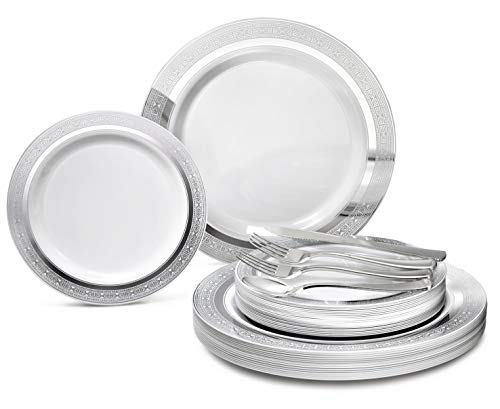 P. Palace White & Silver, Silver Silverware
