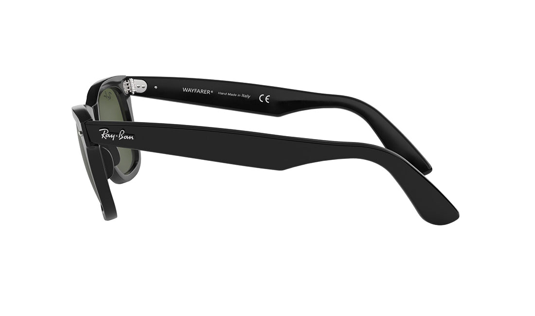 RayBan 2140 Wayfarer Sunglasses - Classic Black Frame with UV Protection - Perfect for Driving, Beach & Outdoor Activities