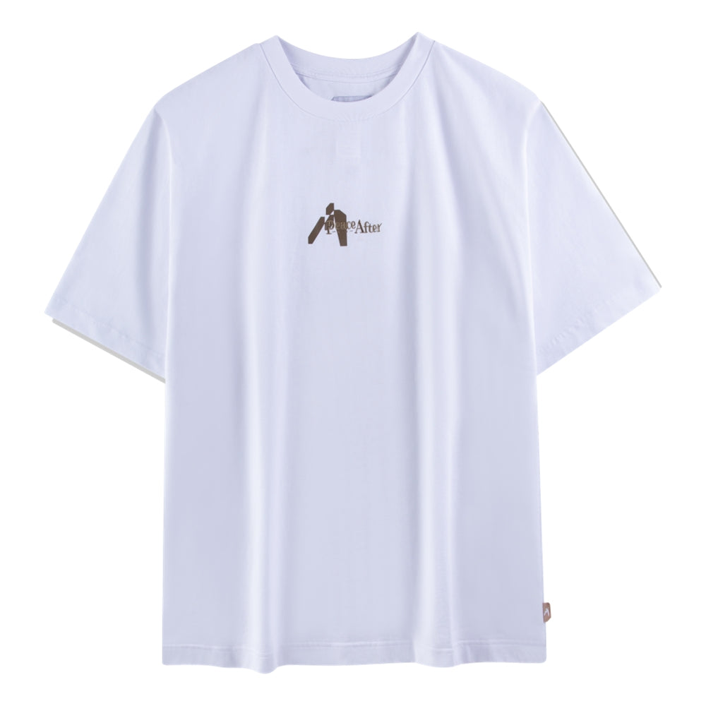 ARCHIVAL REINVENT ARC x PAA Logo Tee - White Cotton T-Shirt for Men & Women | Streetwear Fashion, Casual Wear, Everyday Outfit