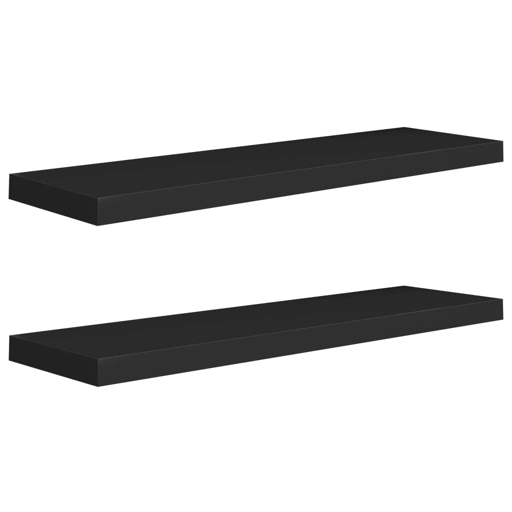Modern Floating Wall Shelf Set of 2 - 35.4