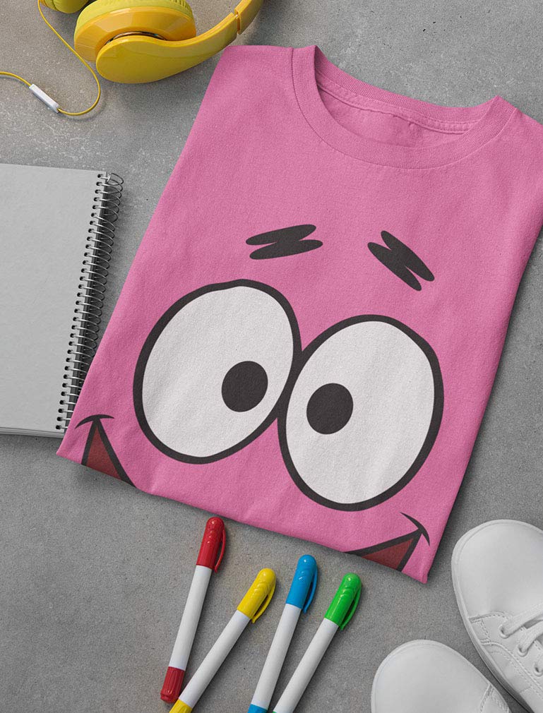 Spongebob & Patrick Star Nickelodeon Halloween Costume T-Shirt for Kids & Youth - Fun Cartoon Character Apparel for Halloween, Cosplay & Casual Wear